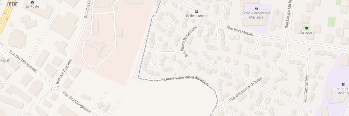 Plan du 12 Rue Pierre Brossolette à Mantes-la-Ville
