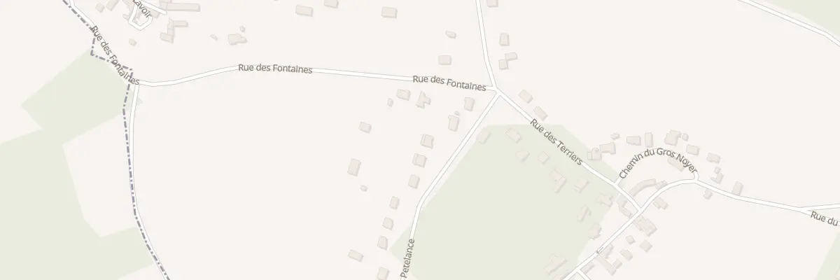 Plan du 5 Rue de Pételance à Villette