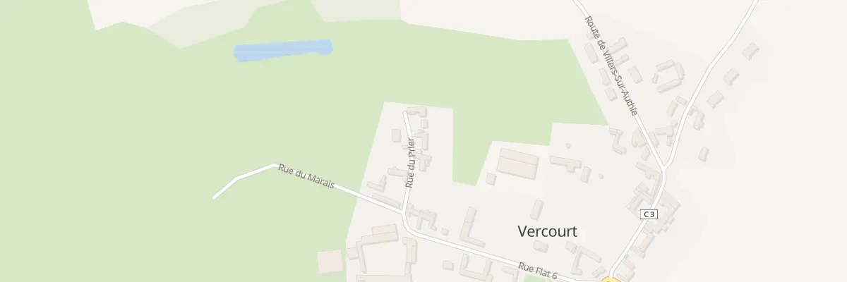 Plan du 4 Rue du Prier à Vercourt