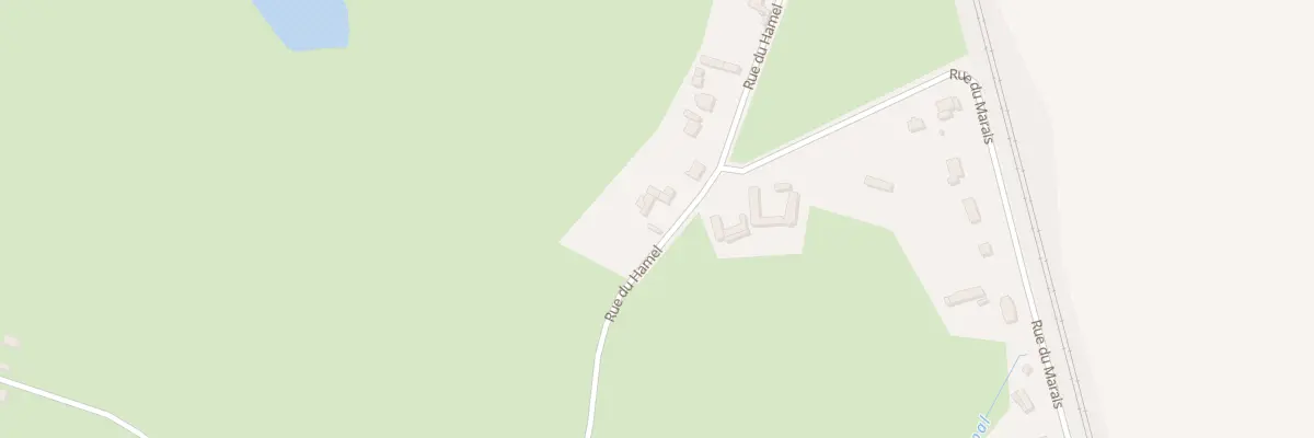 Plan du 161B Rue du Hamel à Ponthoile