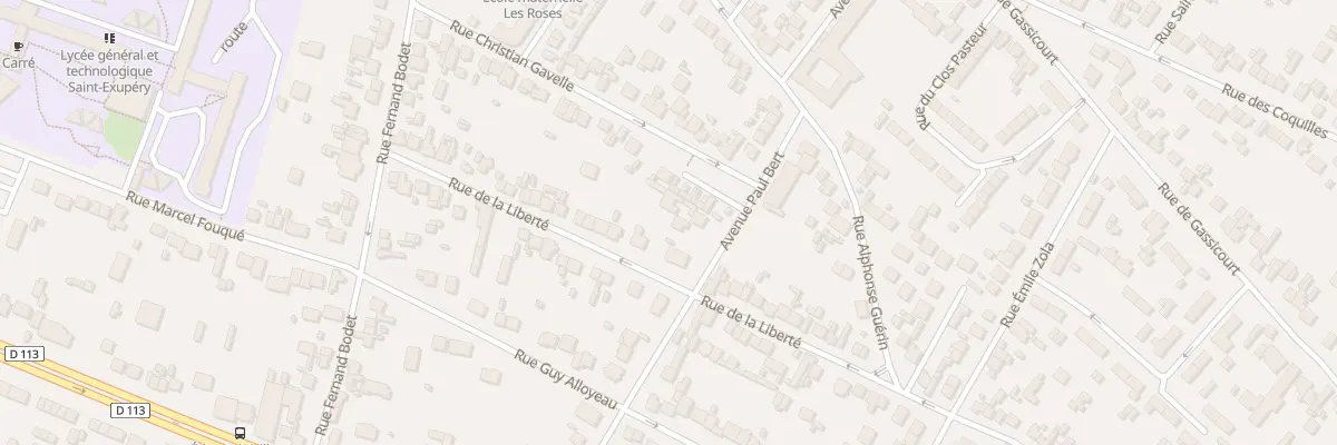 Plan du 124 Rue de la Liberté à Mantes-la-Jolie