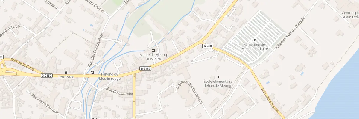 Plan du 11 Rue du Gen de Gaulle à Meung-sur-Loire