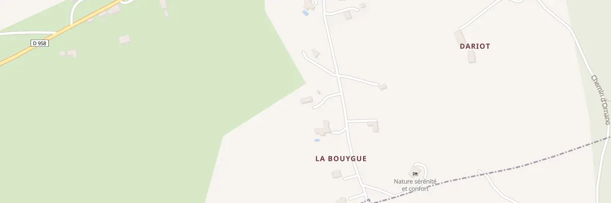 Plan du 5170 Careme à Montbeton