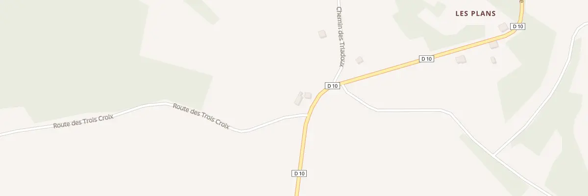 Plan du 5014 Les Triadoux à Branceilles
