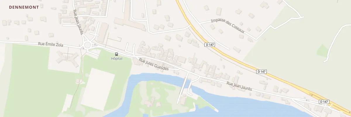 Plan du 116B Rue Jean Jaurès à Follainville-Dennemont