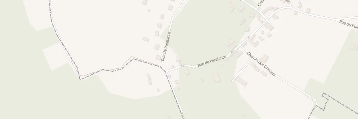Plan du 10 Rue de Pételance à Villette