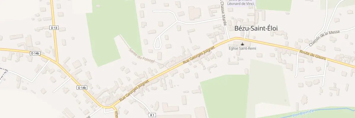 Plan du 238 Le Village à Bézu-Saint-Éloi
