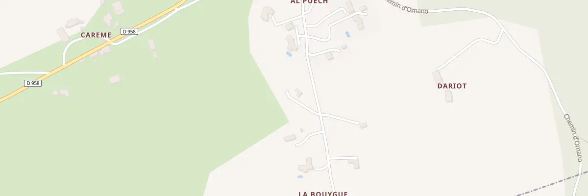 Plan du 5171 Careme à Cazals