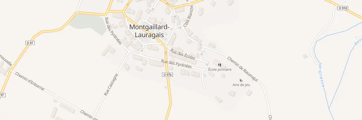 Plan du 6 Rue des Ecoles à Montgaillard-Lauragais