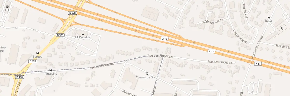 Plan du 26 Rue des Pincevins à Mantes-la-Ville