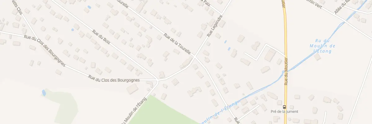 Plan du 1 Rue de la Tourelle à Orgerus