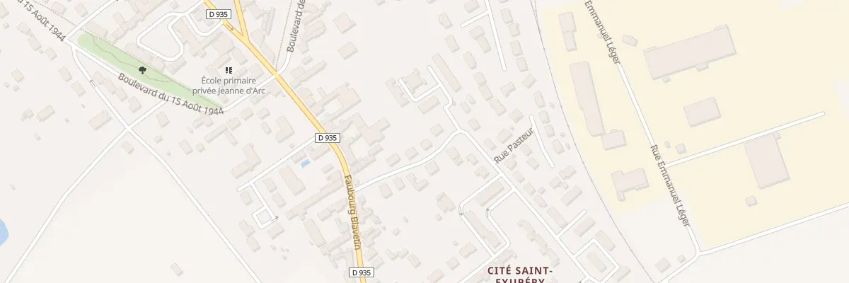 Plan du 5 Rue Louis Joseph Soulas à Patay