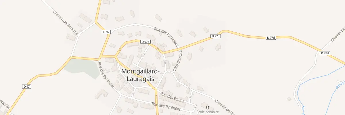 Plan du 8 Rue des Jardins à Montgaillard-Lauragais