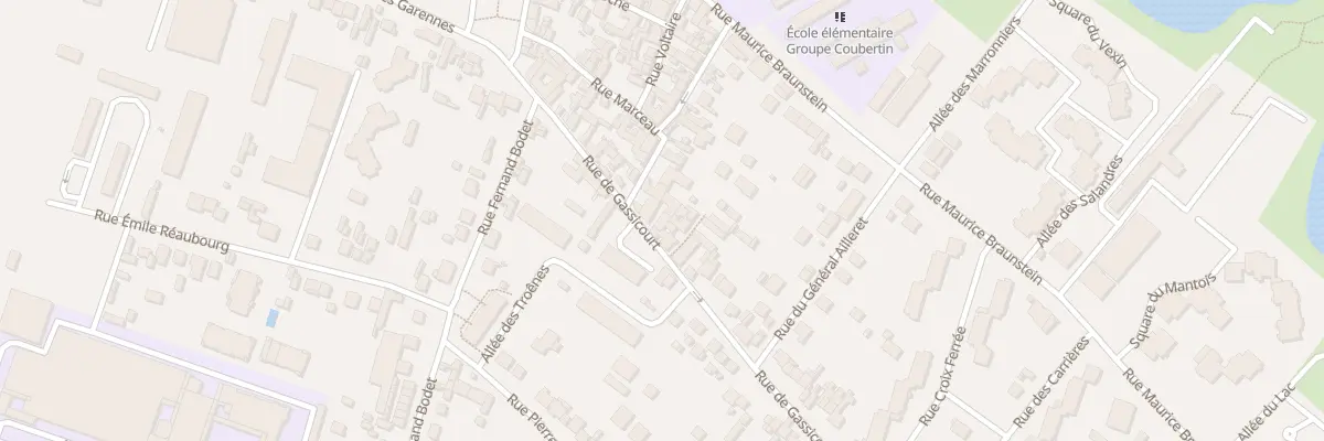 Plan du 212 Rue de Gassicourt à Mantes-la-Jolie