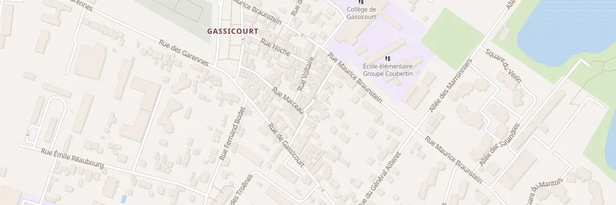 Plan du 16 Rue des Jardins à Mantes-la-Jolie