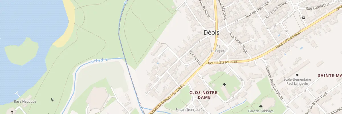 Plan du 29 Rue du Pont Perrin à Déols