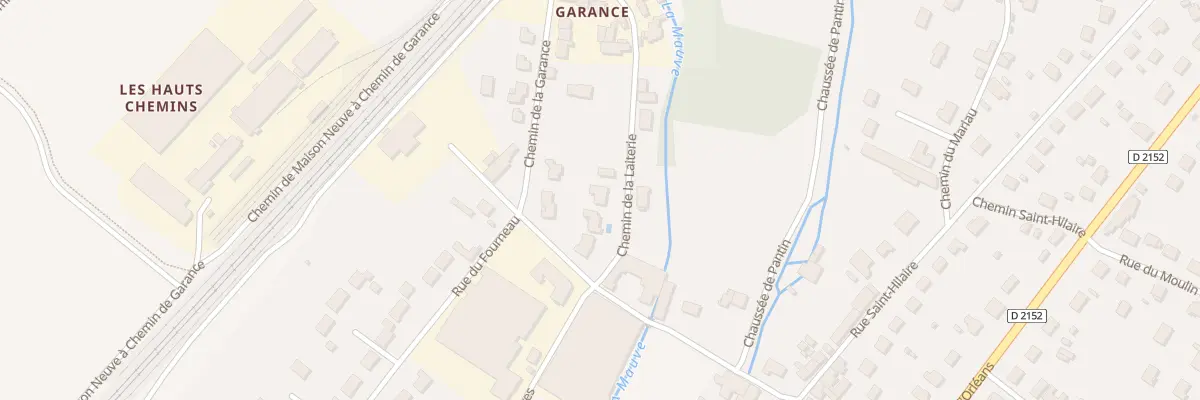 Plan du 1B Che de la Laiterie à Meung-sur-Loire