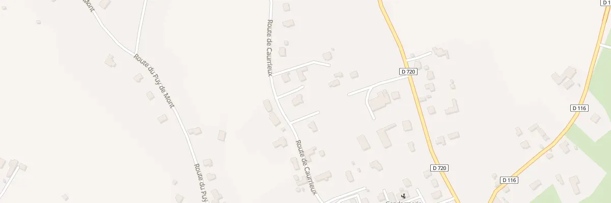 Plan du 364 Rte de Caurrieux à Vayrac