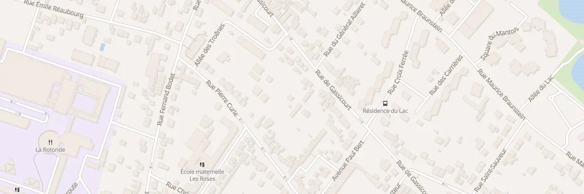 Plan du 199 Rue de Gassicourt à Mantes-la-Jolie