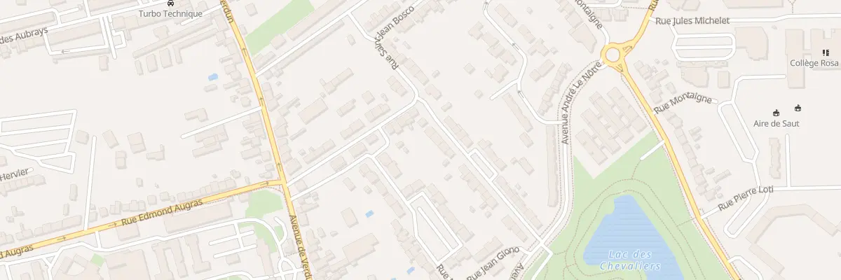 Plan du 4 Rue Saint-Exupéry à Châteauroux