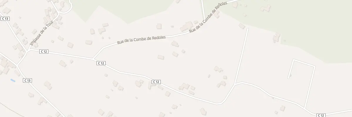 Plan du 212 Rue de la Combe de Redoles à Tour-de-Faure