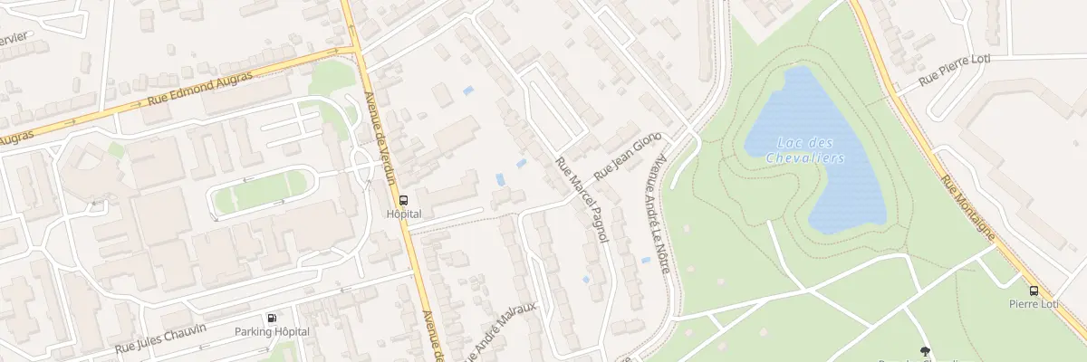 Plan du 26 Rue Marcel Pagnol à Châteauroux