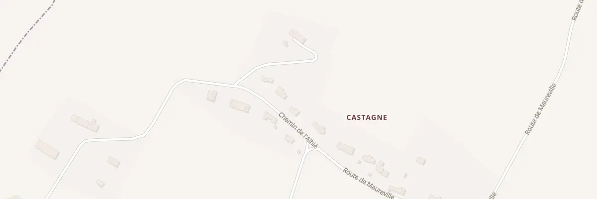 Plan du 16 Castagne à Maureville