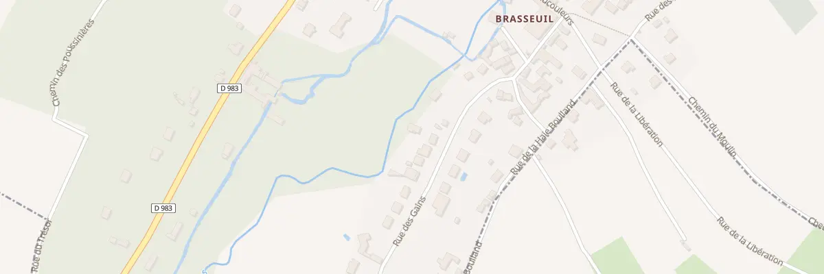 Plan du 12B Rue des Gains à Auffreville-Brasseuil