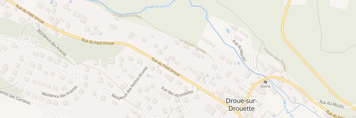 Plan du 14 Rue du Petit Droue à Droue-sur-Drouette
