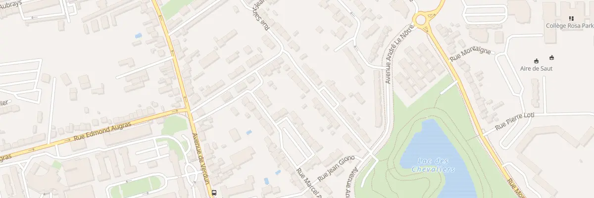 Plan du 10 Rue Saint-Exupéry à Châteauroux