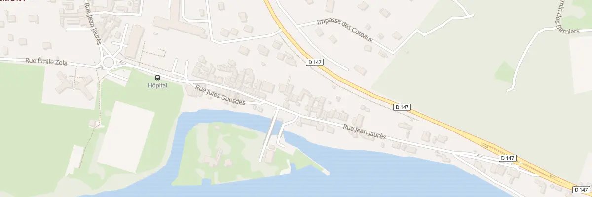 Plan du 100 Rue Jean Jaurès à Follainville-Dennemont
