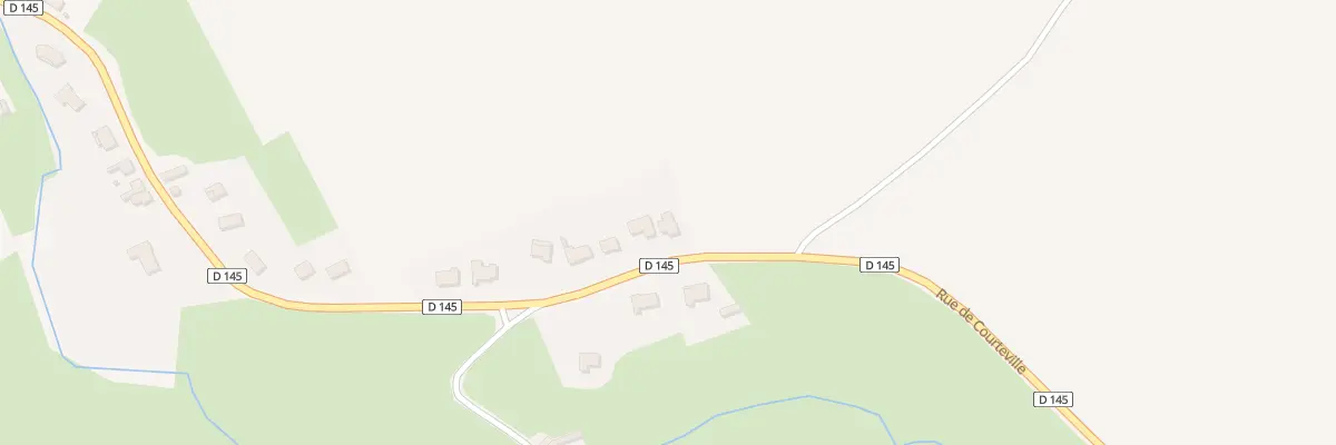 Plan du 94 Rue de Courteville à Tubersent