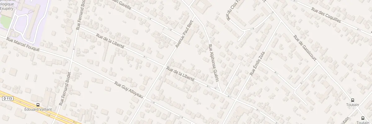 Plan du 110 Rue de la Liberté à Mantes-la-Jolie