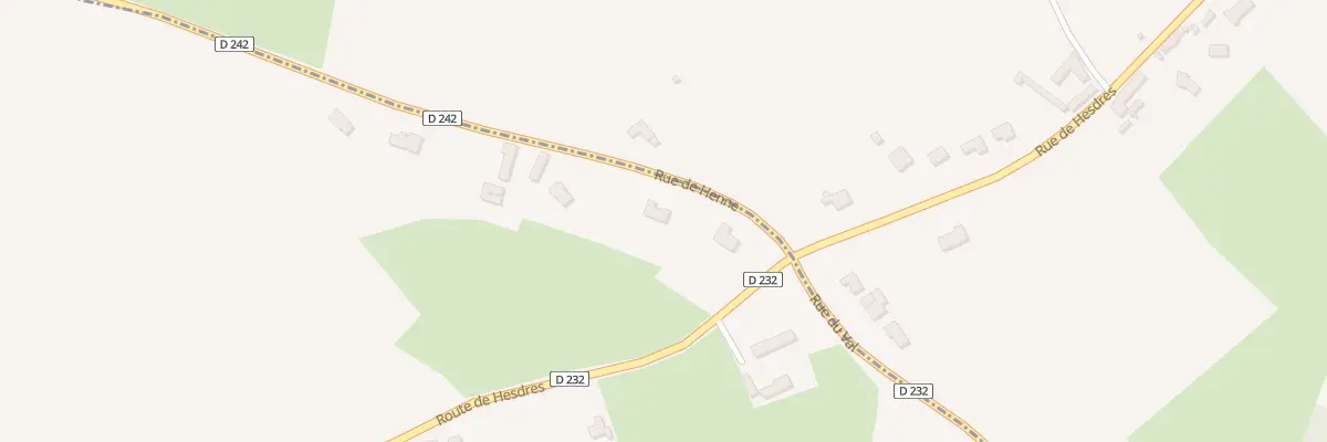 Plan du 573 Rte de Henne à Pittefaux