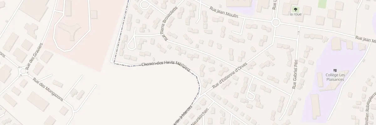 Plan du 24 Rue Pierre Brossolette à Mantes-la-Ville