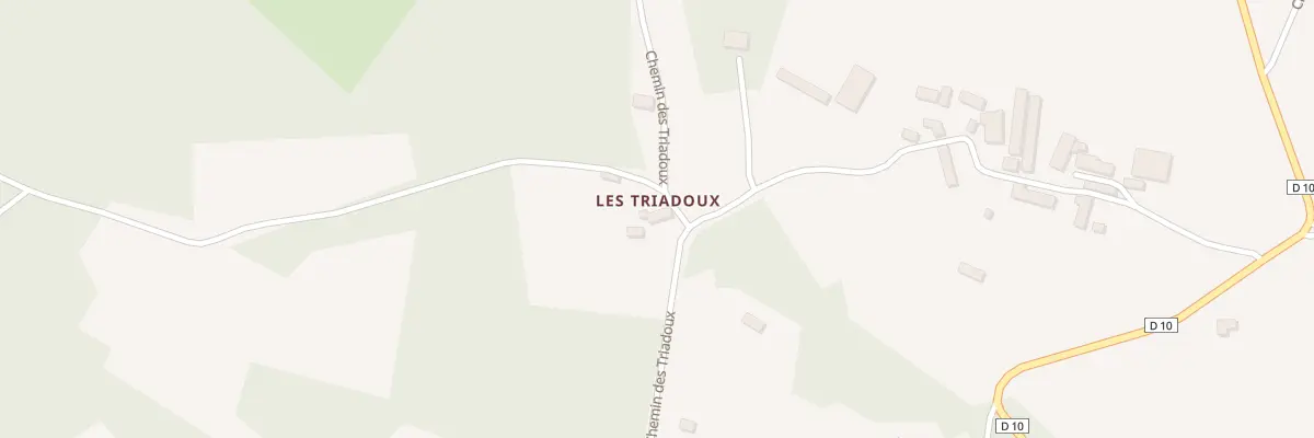 Plan du 5026 Les Triadoux à Branceilles