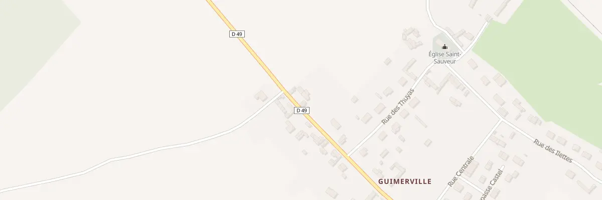 Plan du 5080 Guimerville à Hodeng-au-Bosc