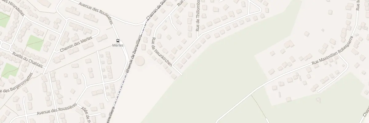 Plan du 40 Rue de Neunkirchen à Mantes-la-Ville
