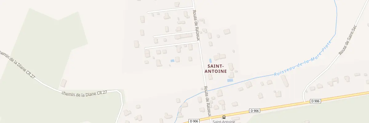 Plan du 11 Rte de Raizeux à Saint-Hilarion