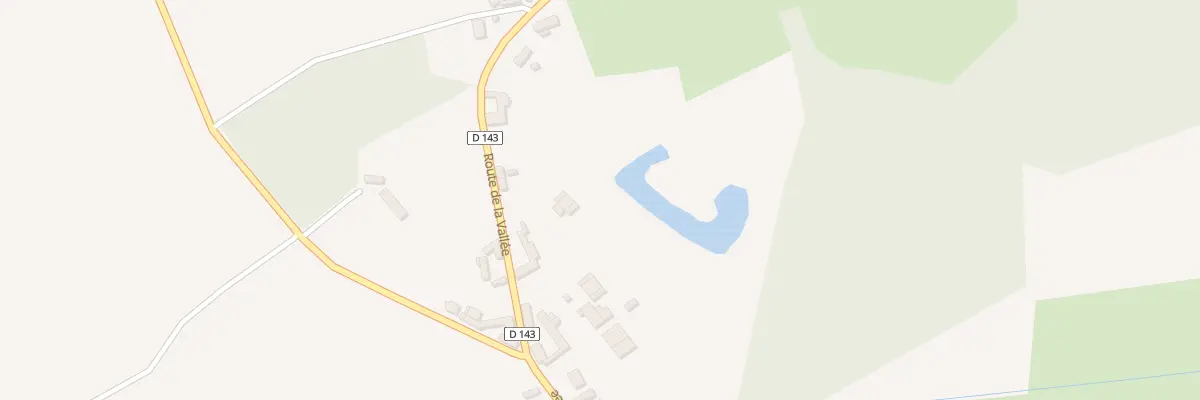 Plan du 32 Rte de la Vallée à Tigny-Noyelle