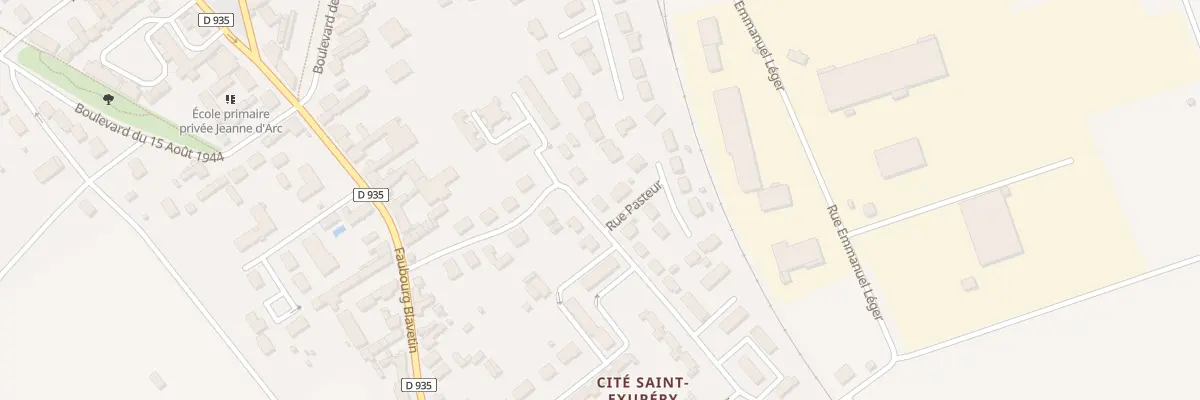Plan du 13 Rue Louis Joseph Soulas à Patay