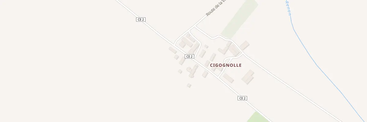 Plan du 8 Cigognolle à Bretagne