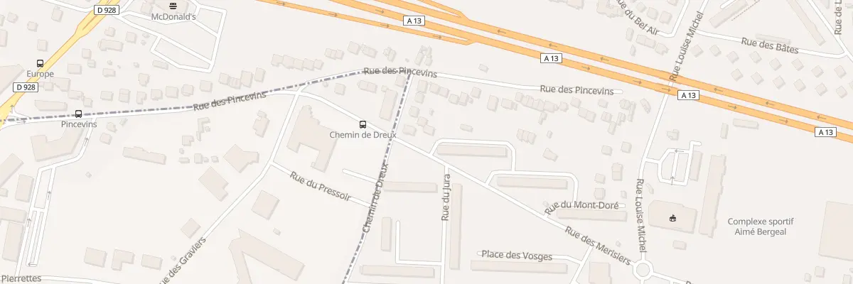 Plan du 18 Rue des Merisiers à Mantes-la-Ville