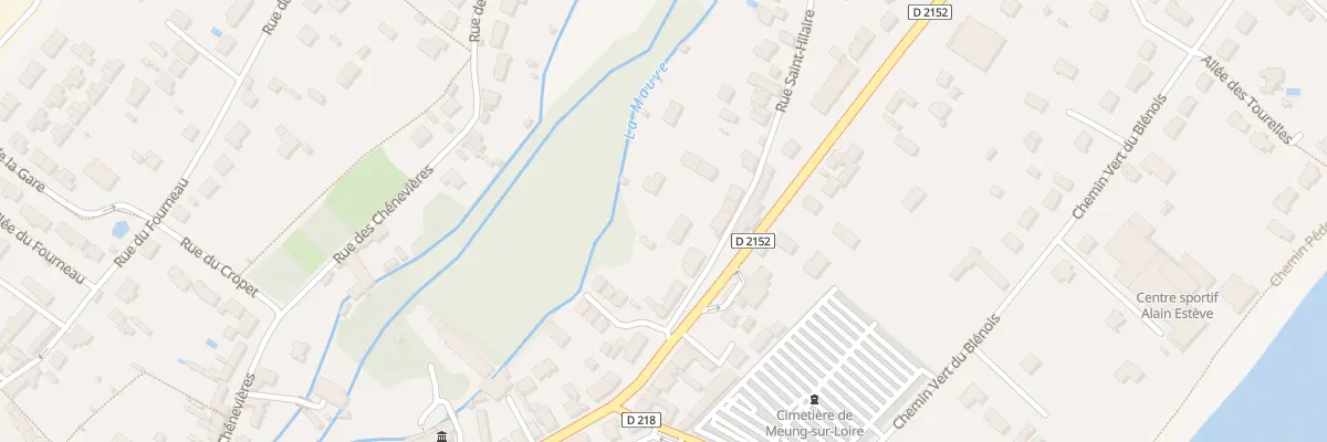 Plan du 6 Rue du Gen de Gaulle à Meung-sur-Loire