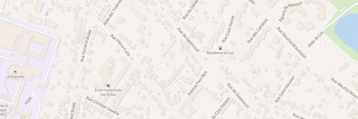 Plan du 185 Rue de Gassicourt à Mantes-la-Jolie