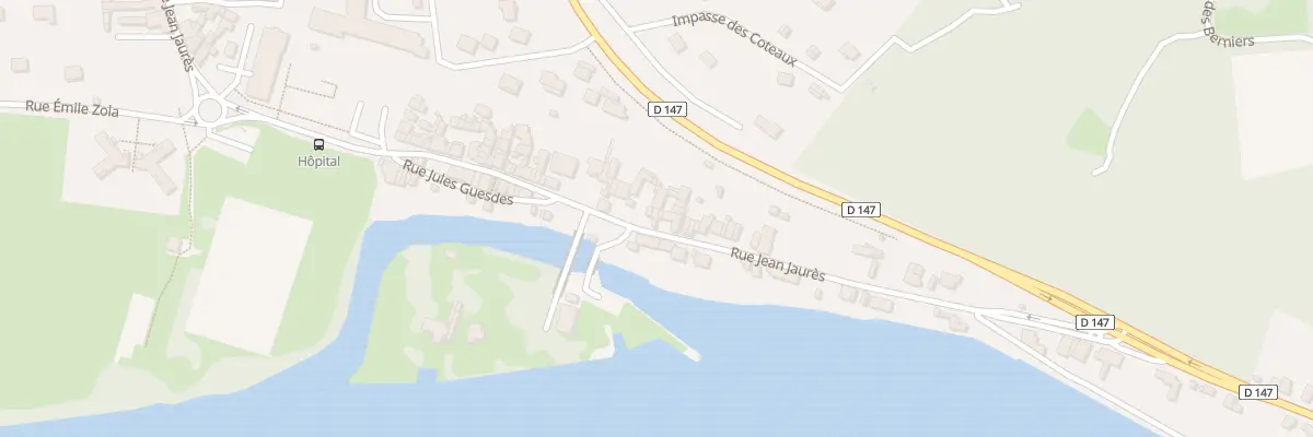 Plan du 90 Rue Jean Jaurès à Follainville-Dennemont