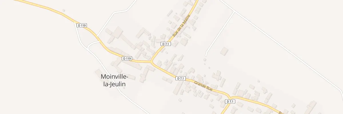 Plan du 3 Grande Rue à Moinville-la-Jeulin