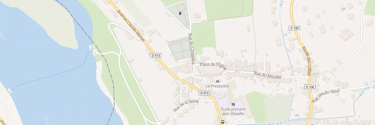 Plan du 5 Pl de l’Eglise à Vétheuil