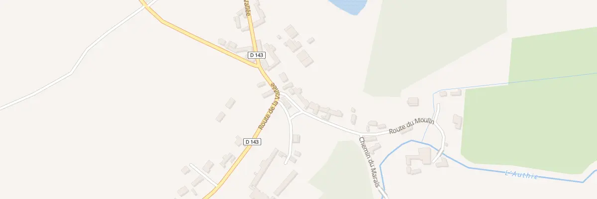 Plan du 3 Rue du Moulin à Tigny-Noyelle