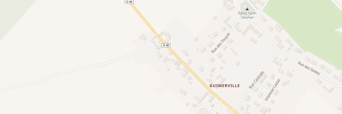 Plan du 5075 Guimerville à Hodeng-au-Bosc